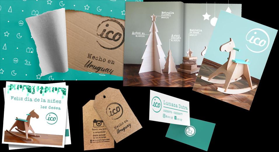 Print and stationery design for existing brand.