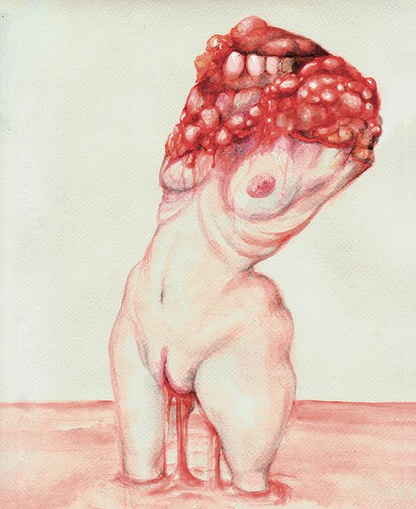 Illustration related to menstruation.