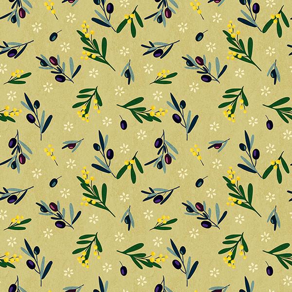 French linen pattern 7, test 1.